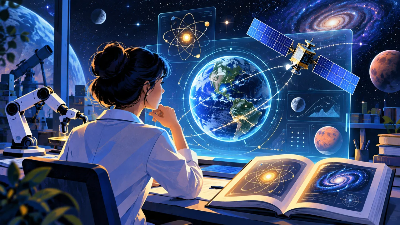 Space news editorial illustration for ESA Studies a Possible European Orbital Outpost